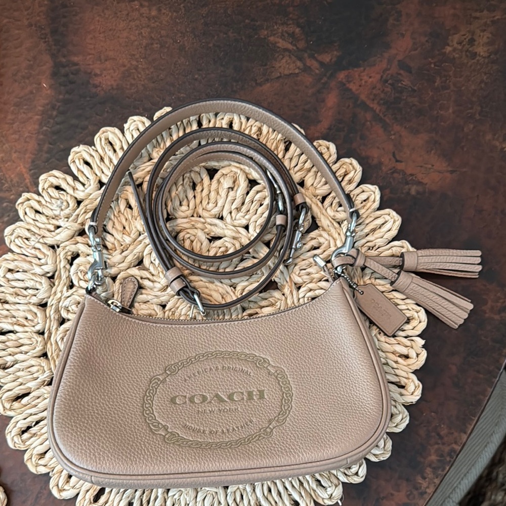 Coach Tan Leather Women's Bag